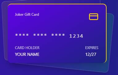 register joker visa|joker card register.
